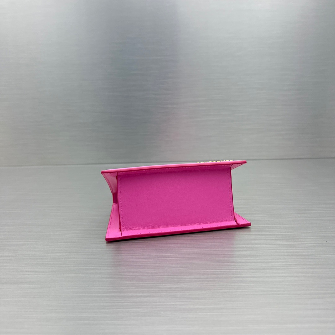 Jacquemus-Pink Lipstick Hand Bag