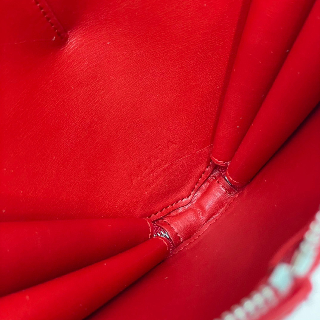 ALAIA- Coeur Bag Heart Red Handbag