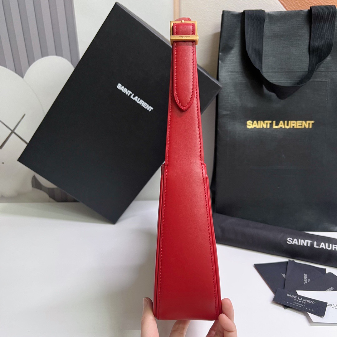 YSL-Le5A7 plain underarm bag