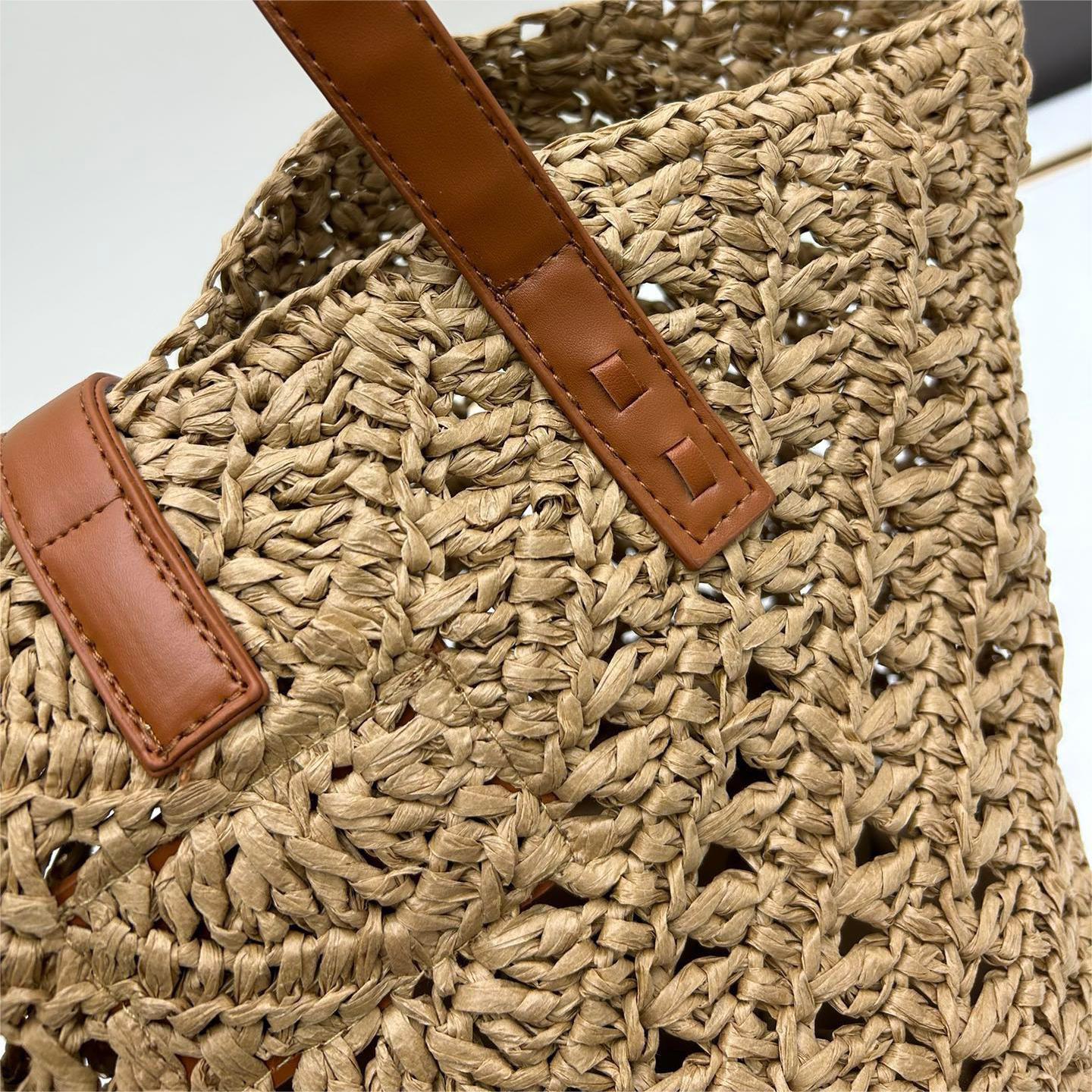 YSL-Vacation Lafite Grass Tote