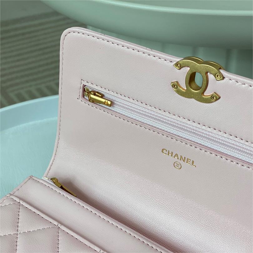 Chanel-Mini pink hood bag with handle