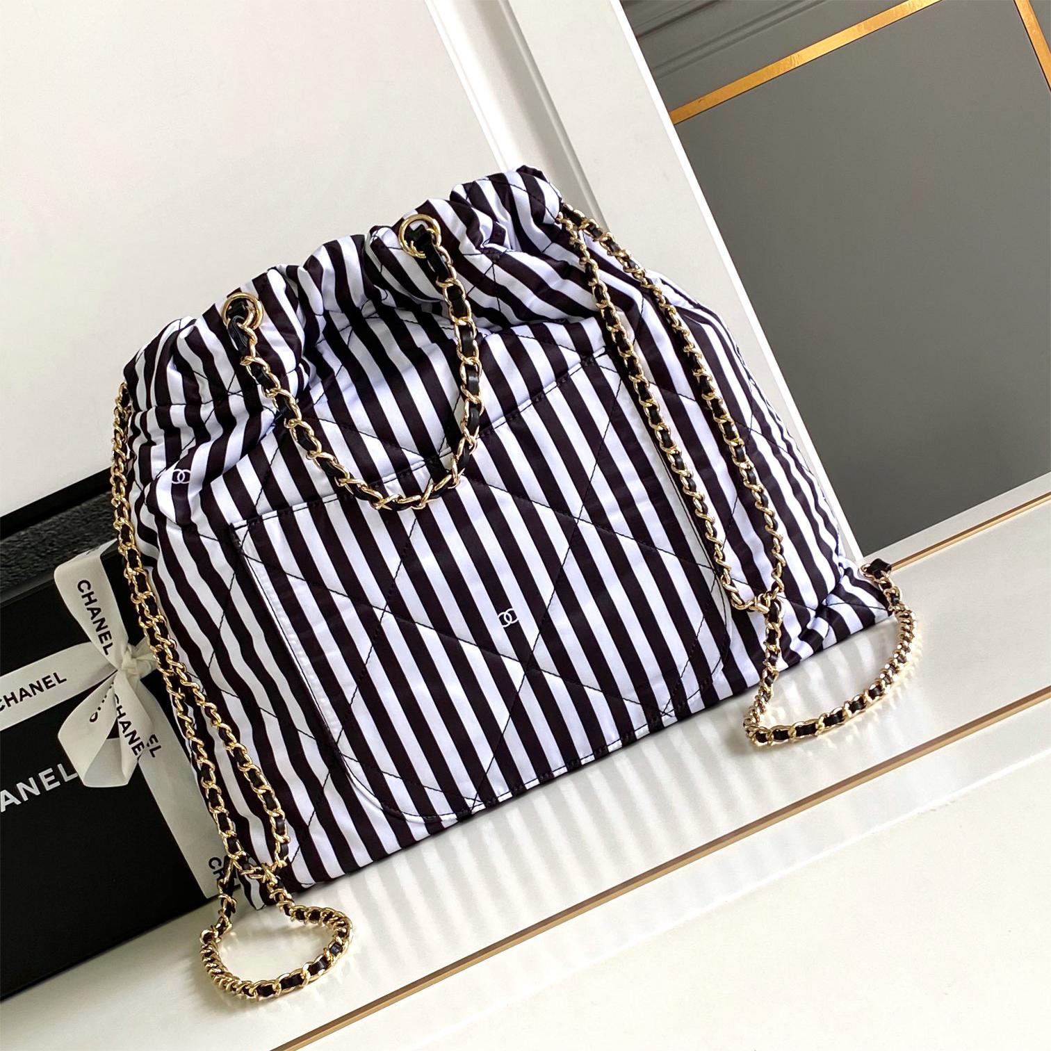 Chanel-Nylon waterproof fabric Cocobeach 24h bag