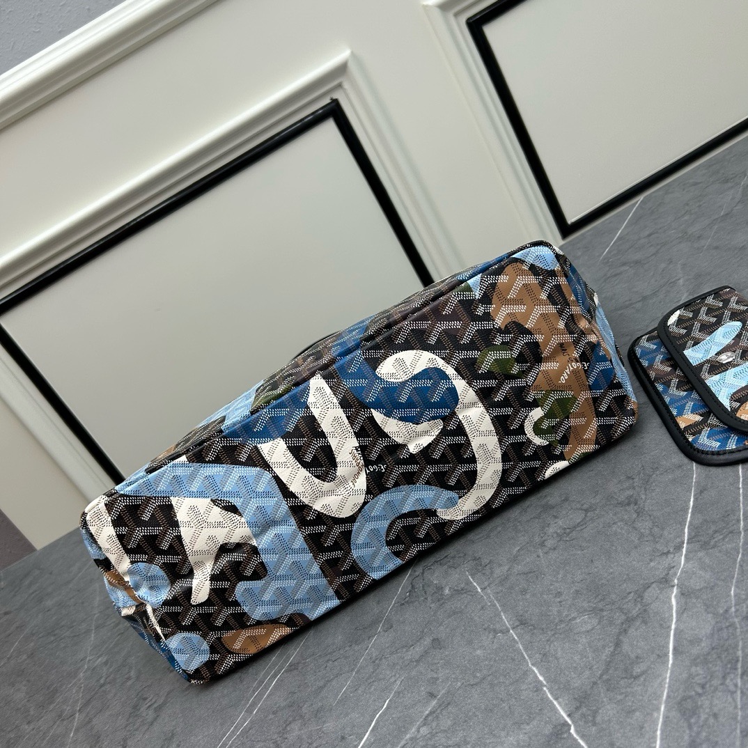 Goyard-Graffiti shopping bag