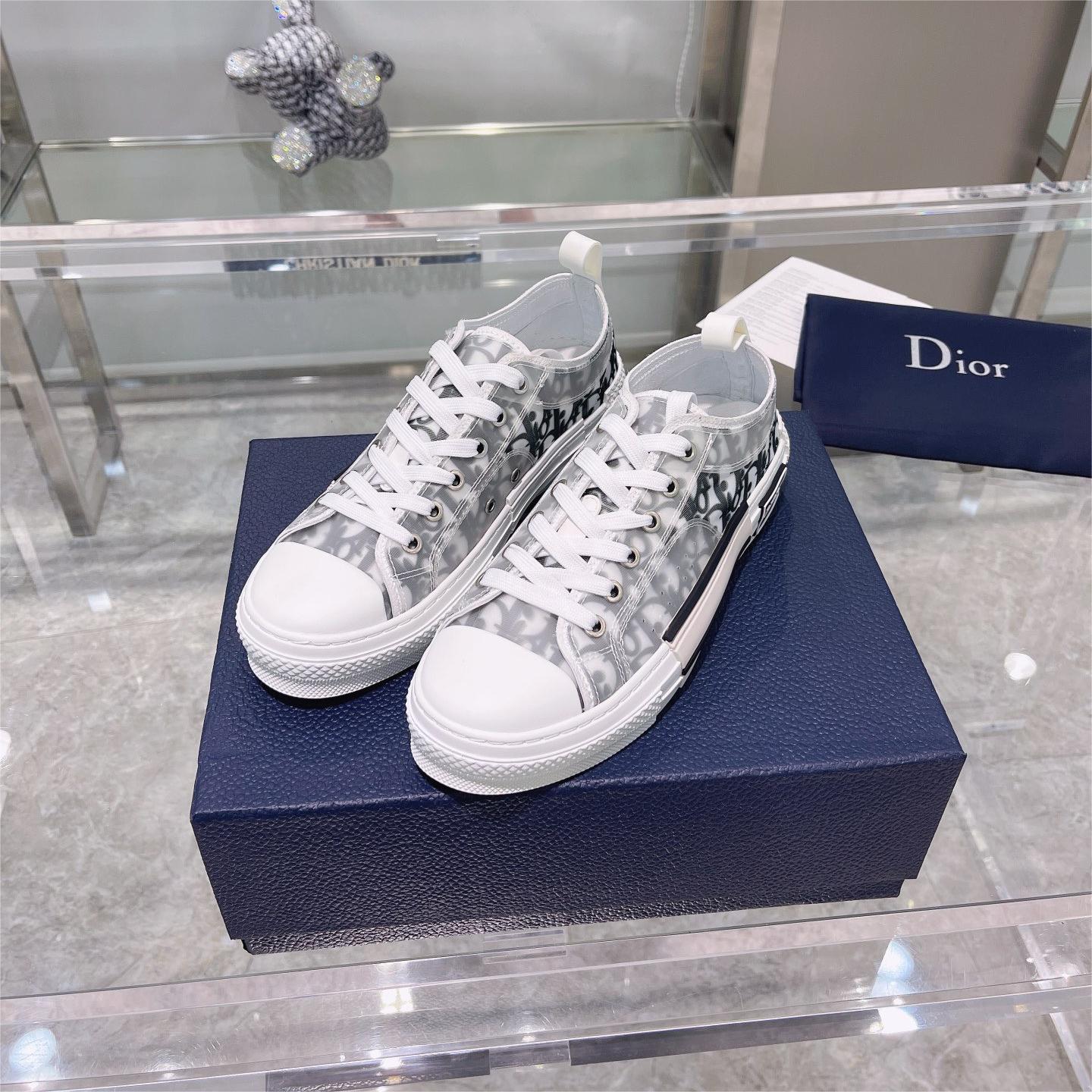 Dior-Skull high top shoes