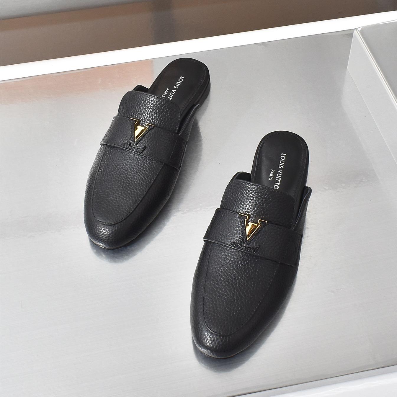 LV-Flat bottomed loafers