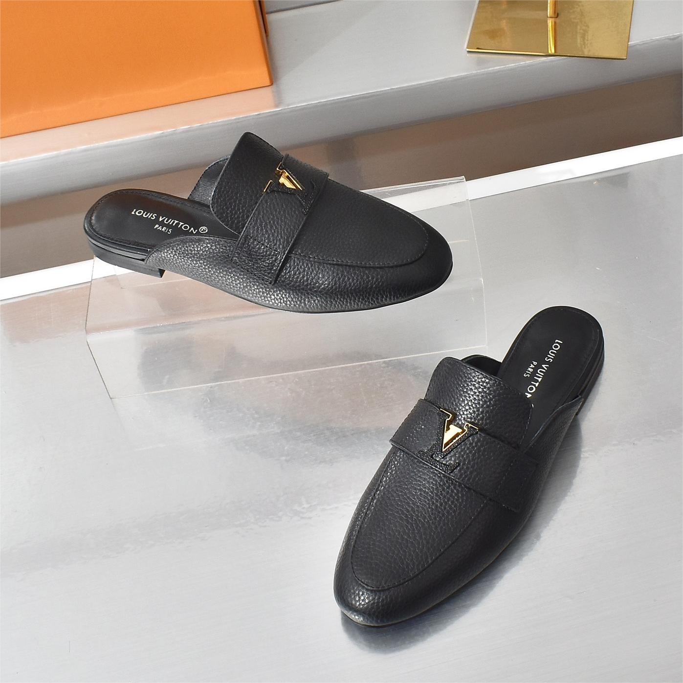 LV-Flat bottomed loafers