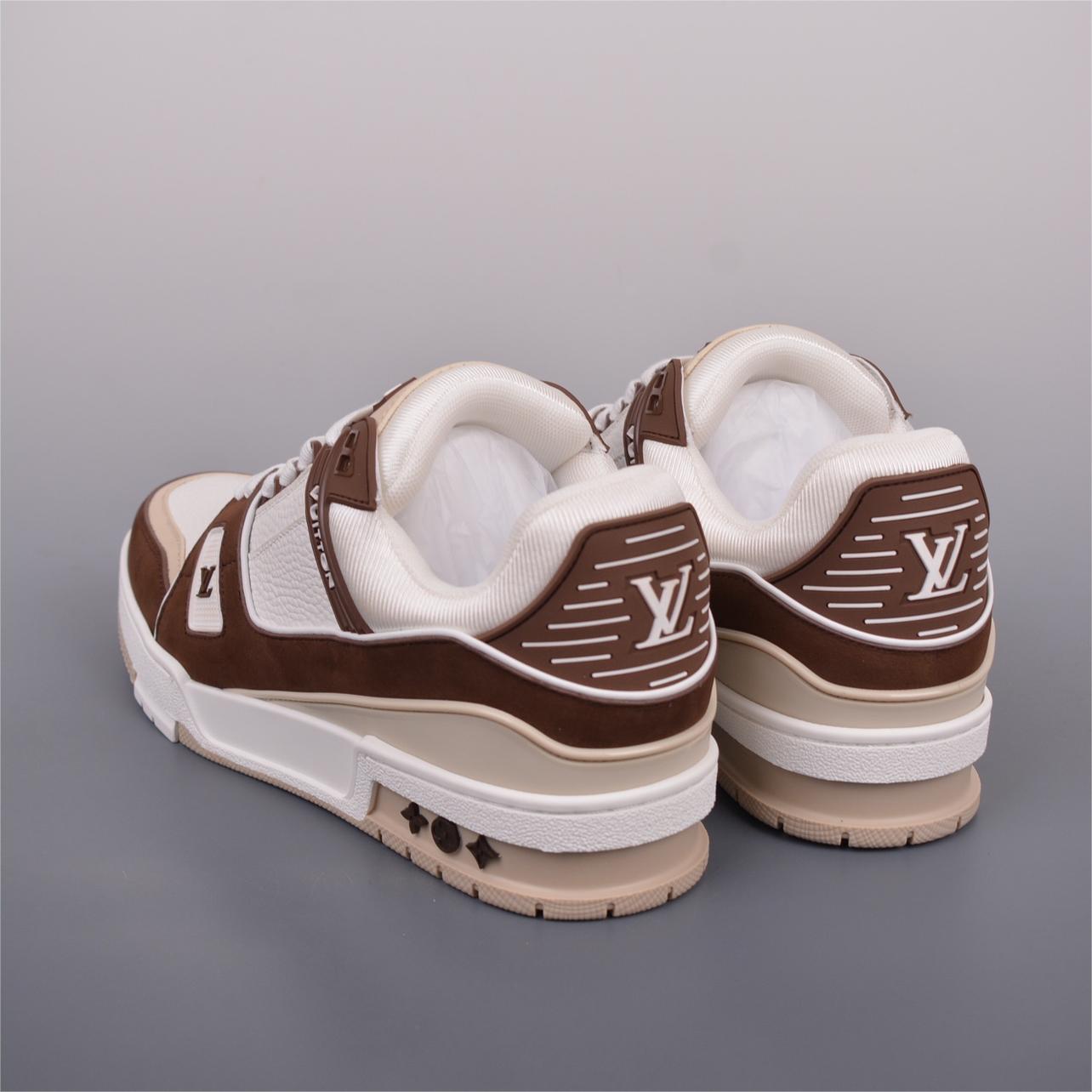 LV-Trainer low cut casual board shoes