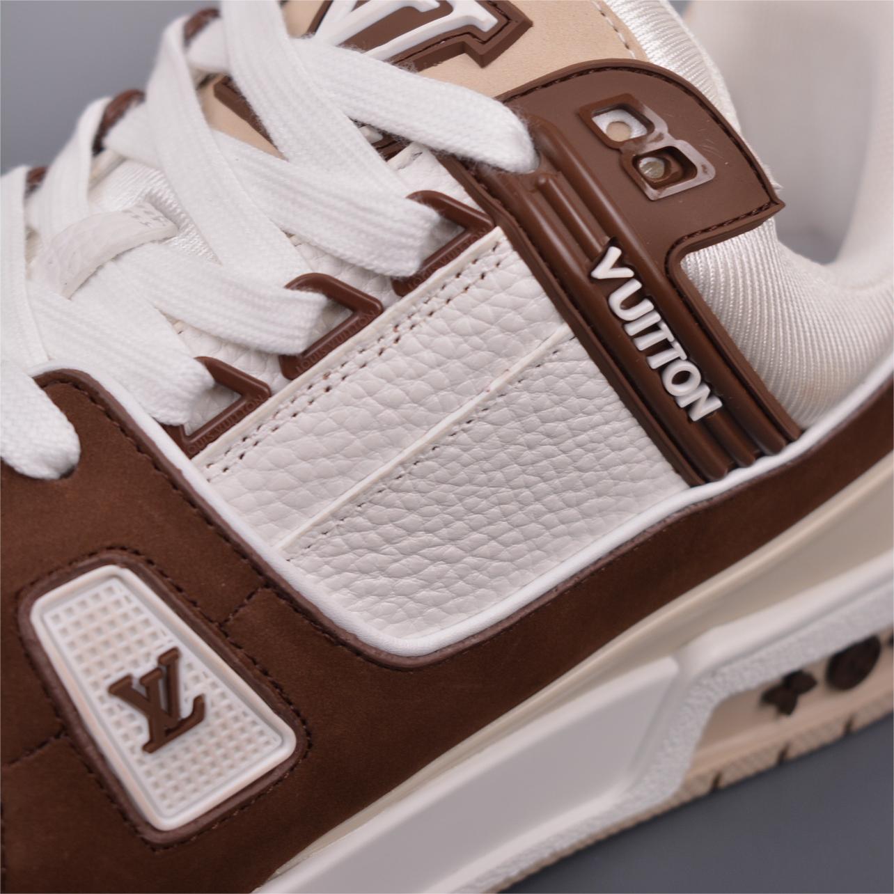 LV-Trainer low cut casual board shoes