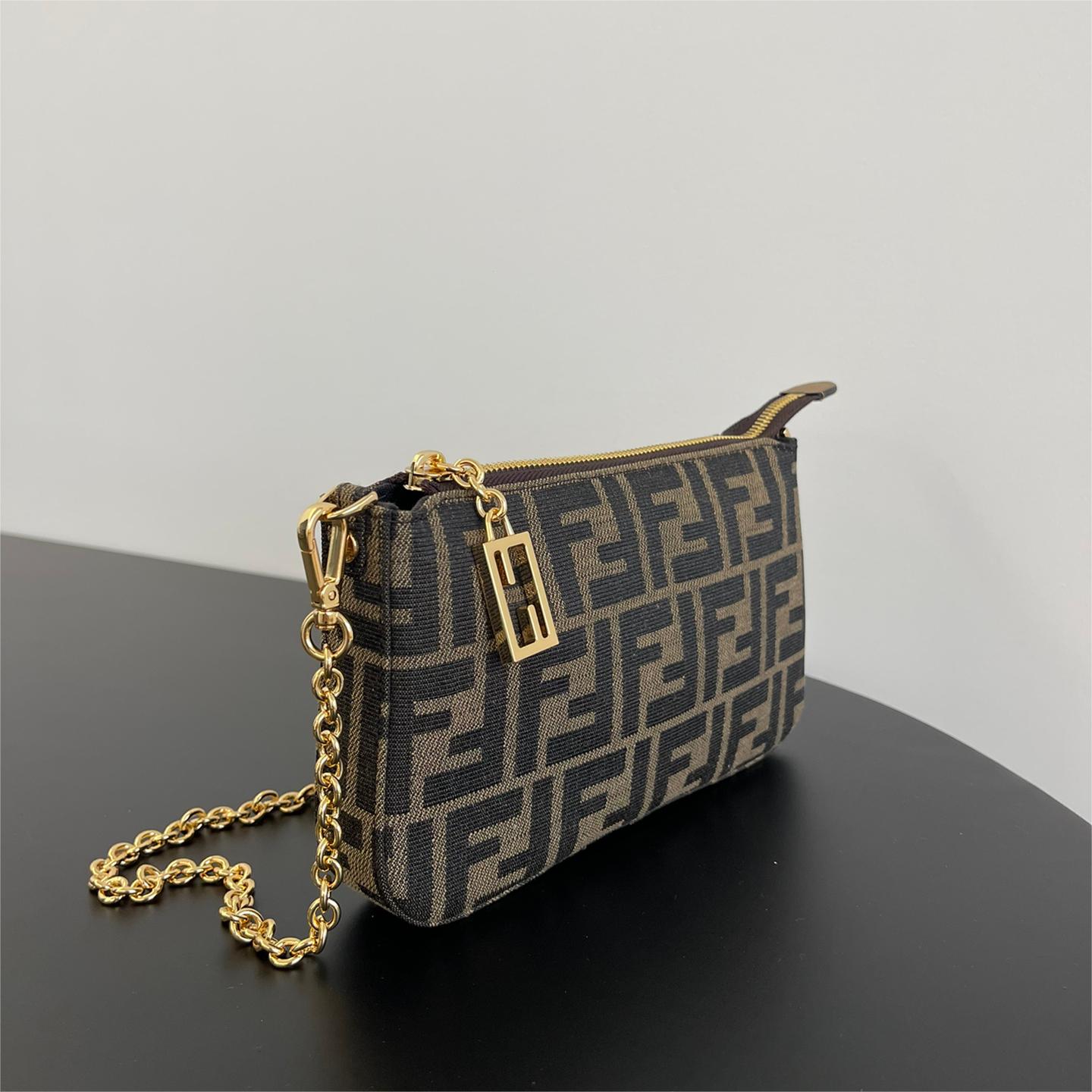 Fendi-Classic Old Flower Mahjong Bun