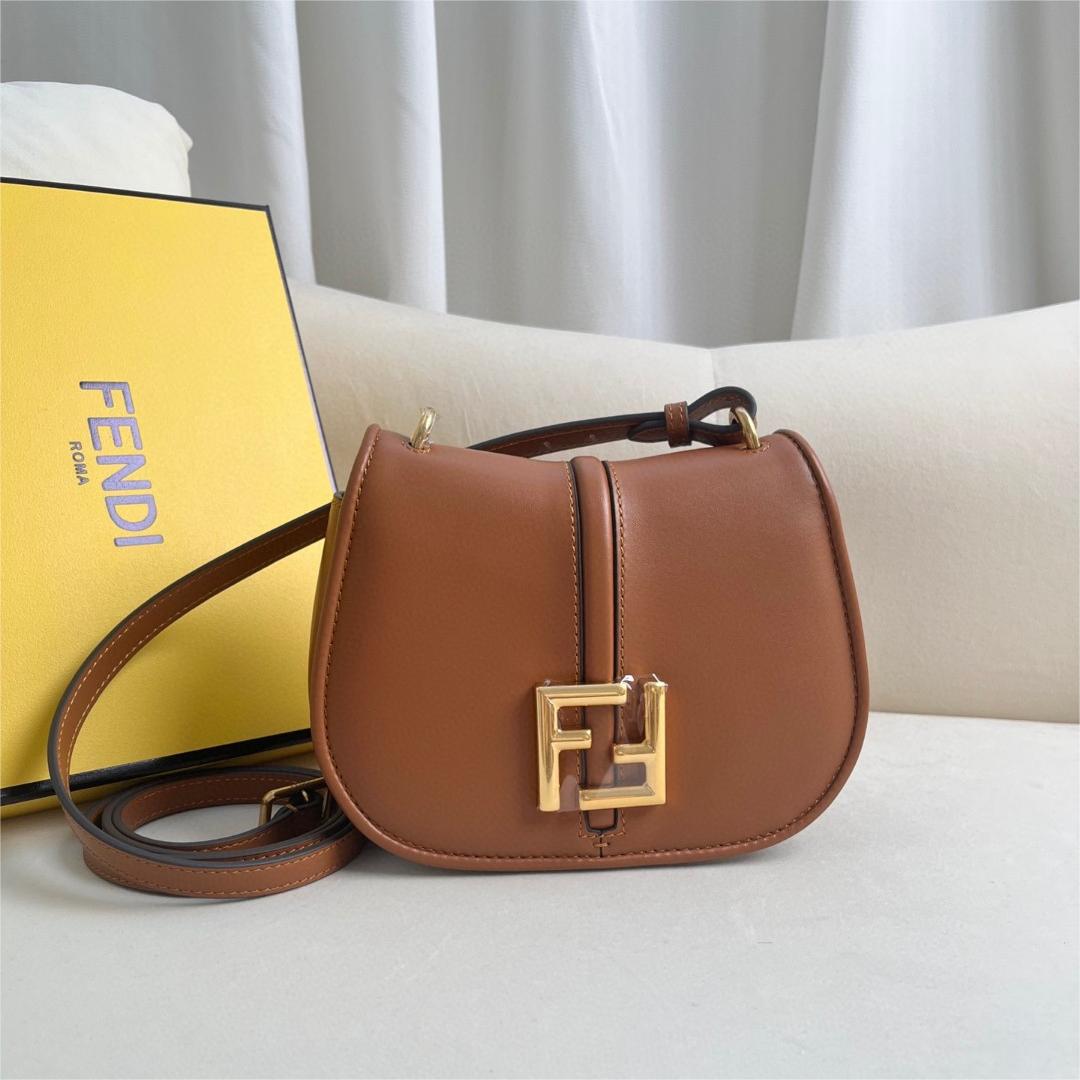 FENDI-CMON saddle bag
