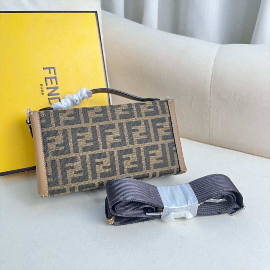 FENDI-Vintage Flower Box Bag