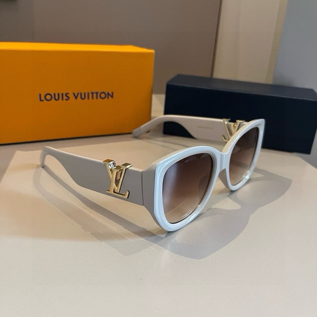 LV-Unisex large boxy Fashionable Sunglasses