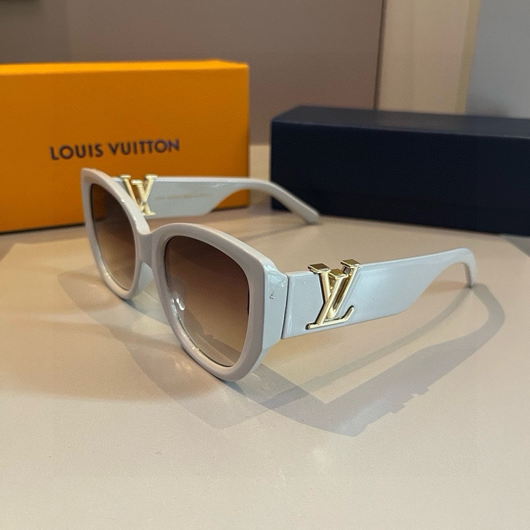LV-Unisex large boxy Fashionable Sunglasses