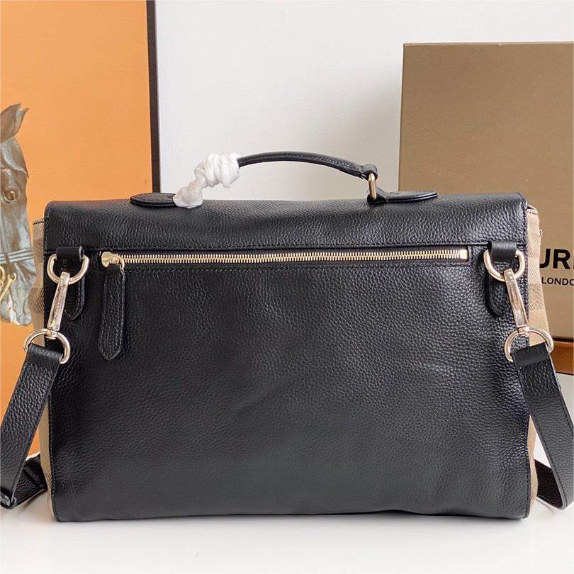 Burberry-Side cotton men's mailman bag