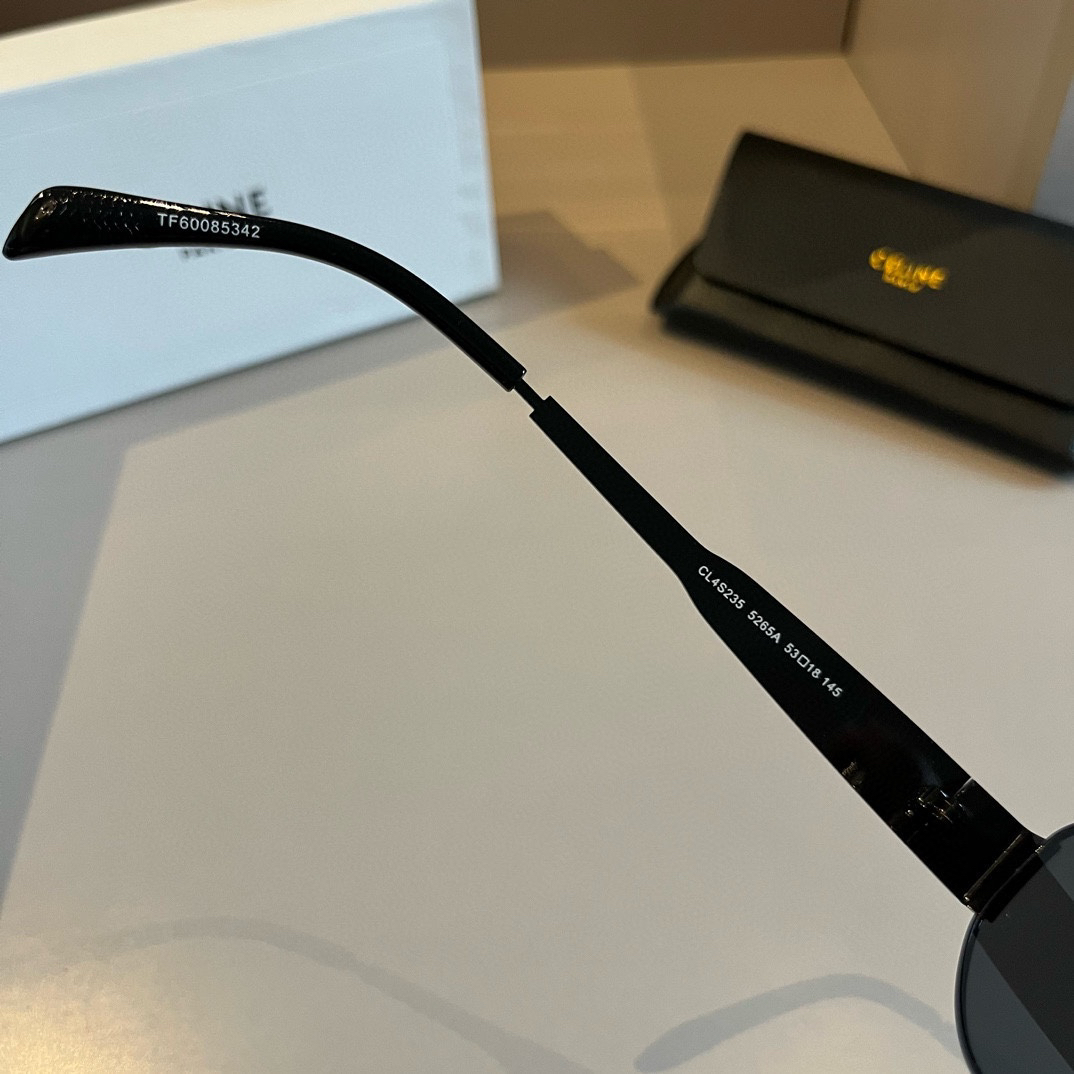 Celine-Retro round frame Sunglasses