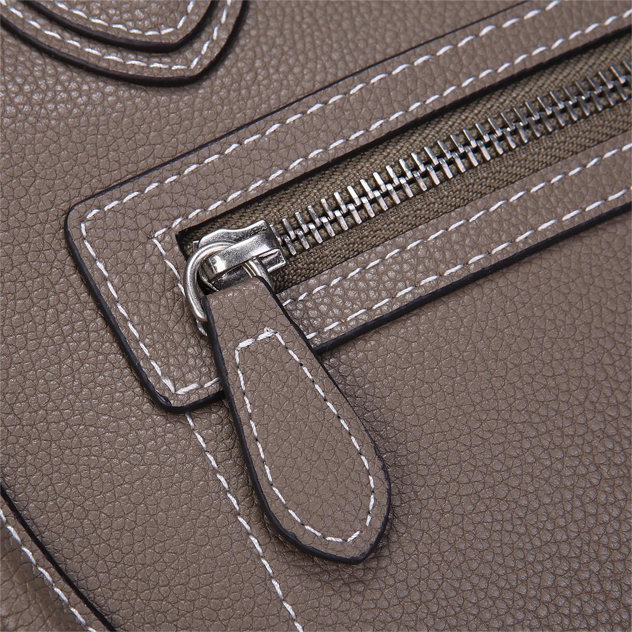 Celine-Diamond patterned smiley face bag