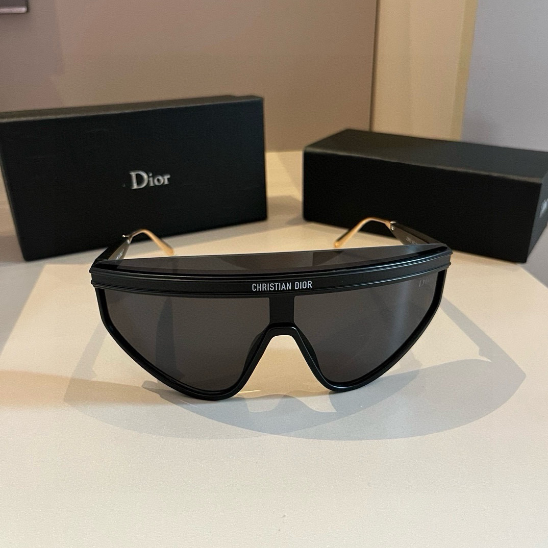 Dior-irregular eye mask Sunglasses