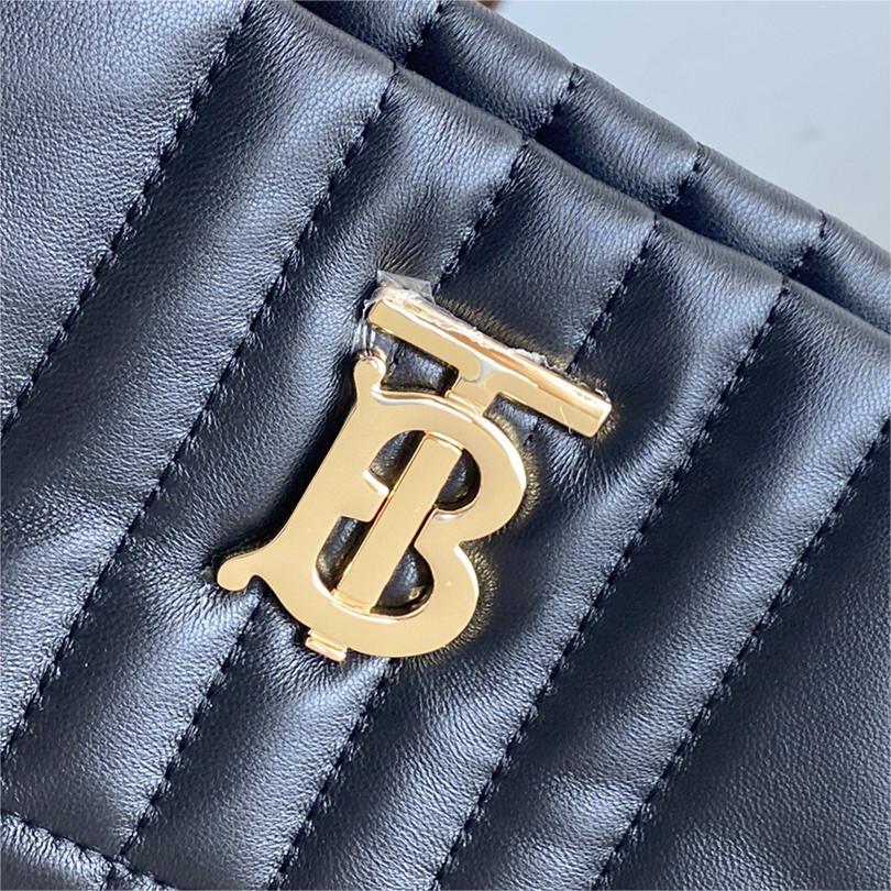 Burberry-Quilted Lola Bucket Bag