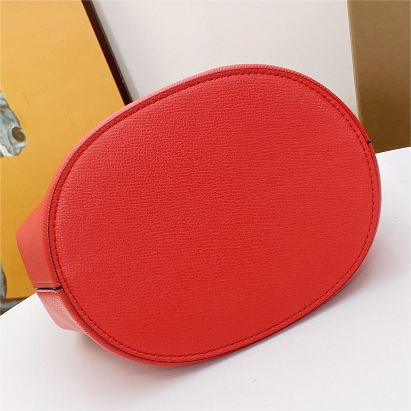 Burberry-Classic Haymarket plaid slanted back bucket bag