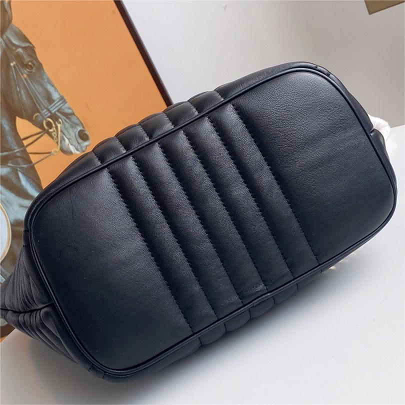 Burberry-Quilted Lola Bucket Bag