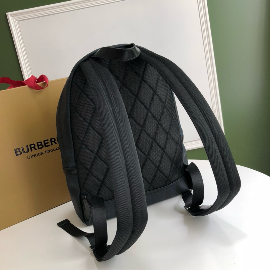 Burberry-London plaid backpack