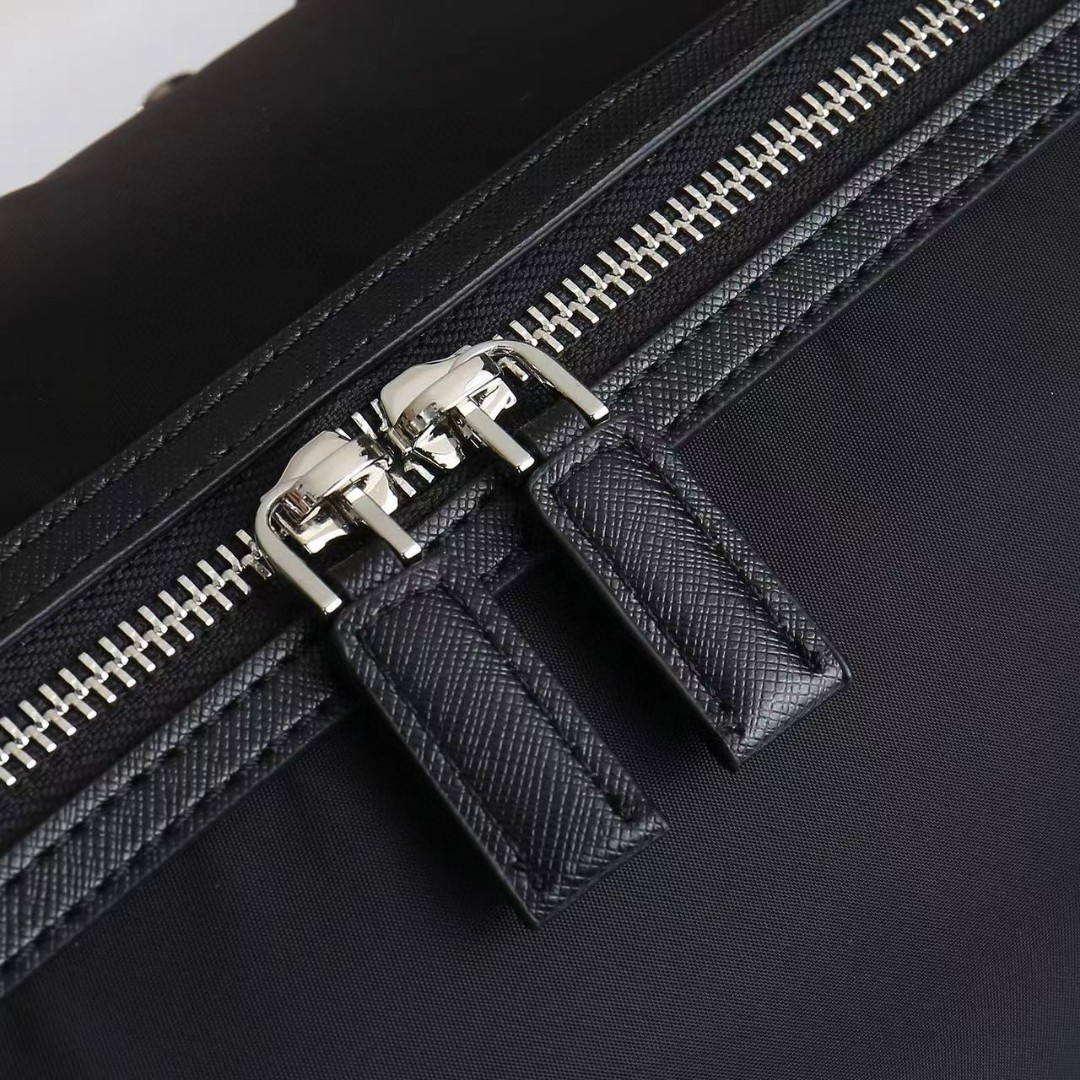 Prada-Oxford cloth short distance travel bag