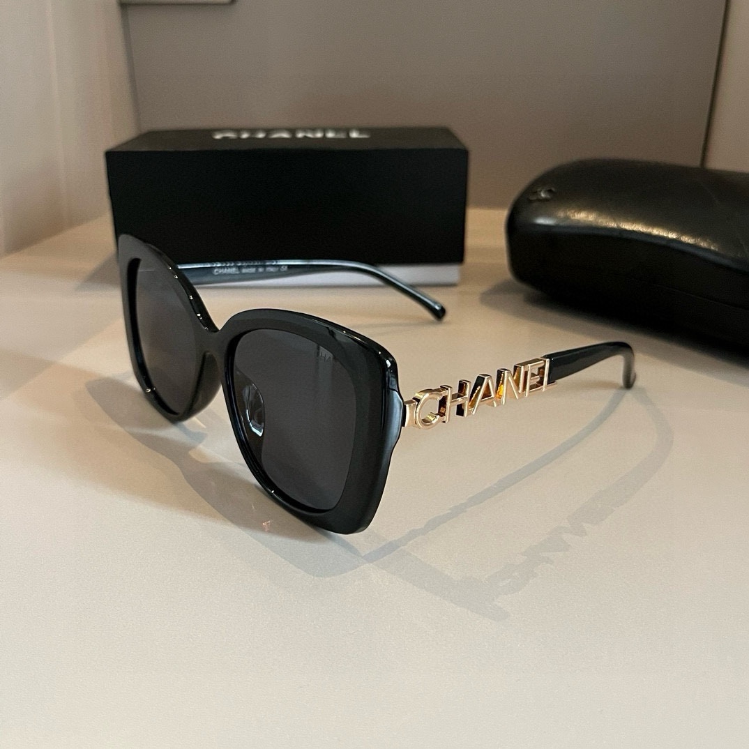 Chanel-Sunshade Polarized Sunglasses