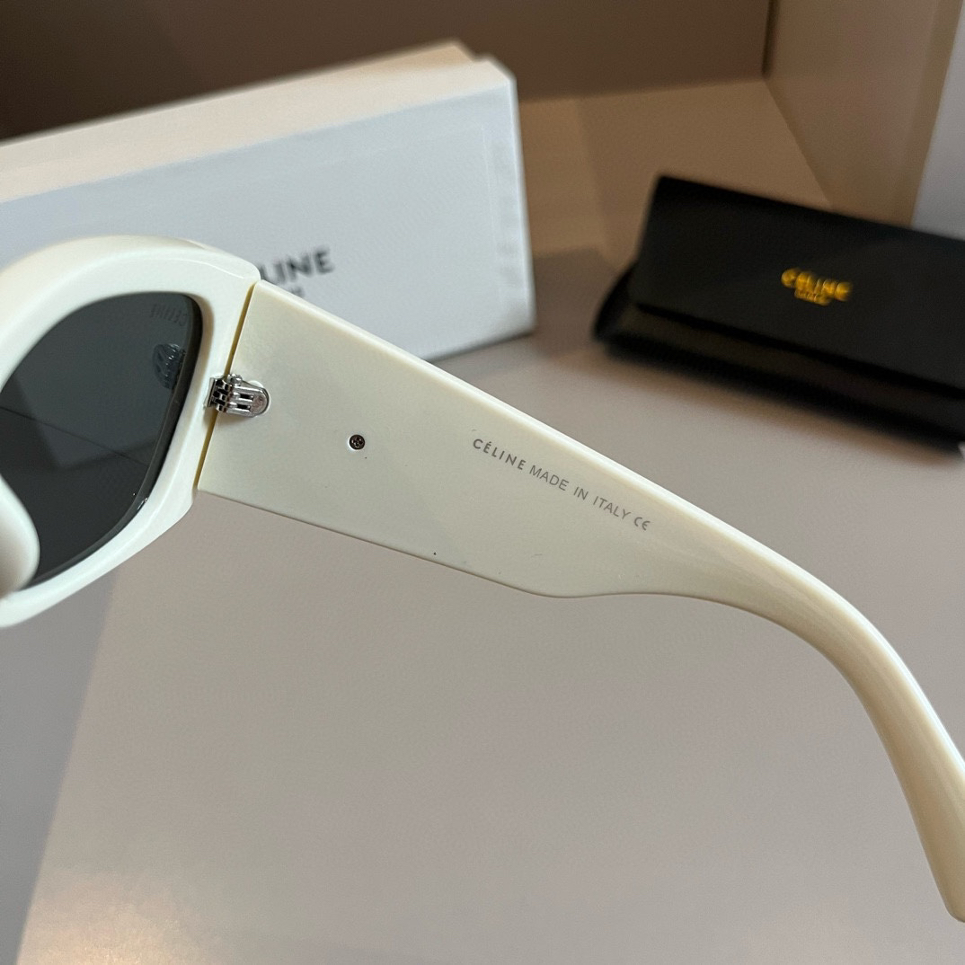 Celine-New women's large mirror legs Sunglasses