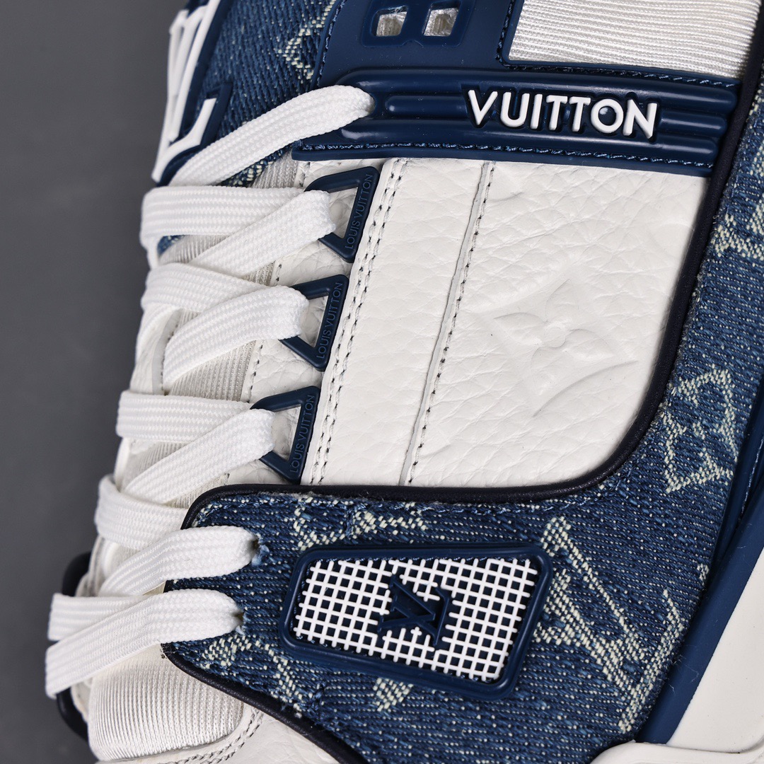 LV-Trainer Sneaker Low Retro Casual Sports Culture Versatile Basketball Board Shoes