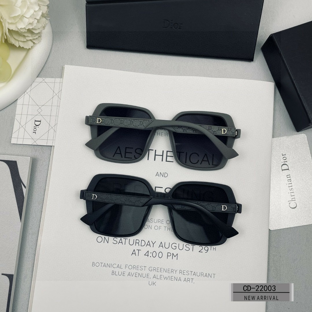 Dior-Polarized Lens Box Sunglasses