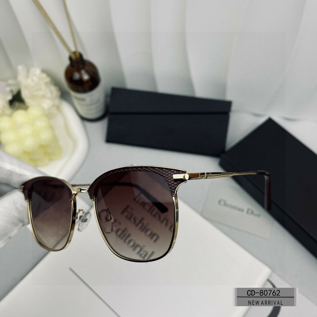 Dior-Stainless steel polarized Sunglasses