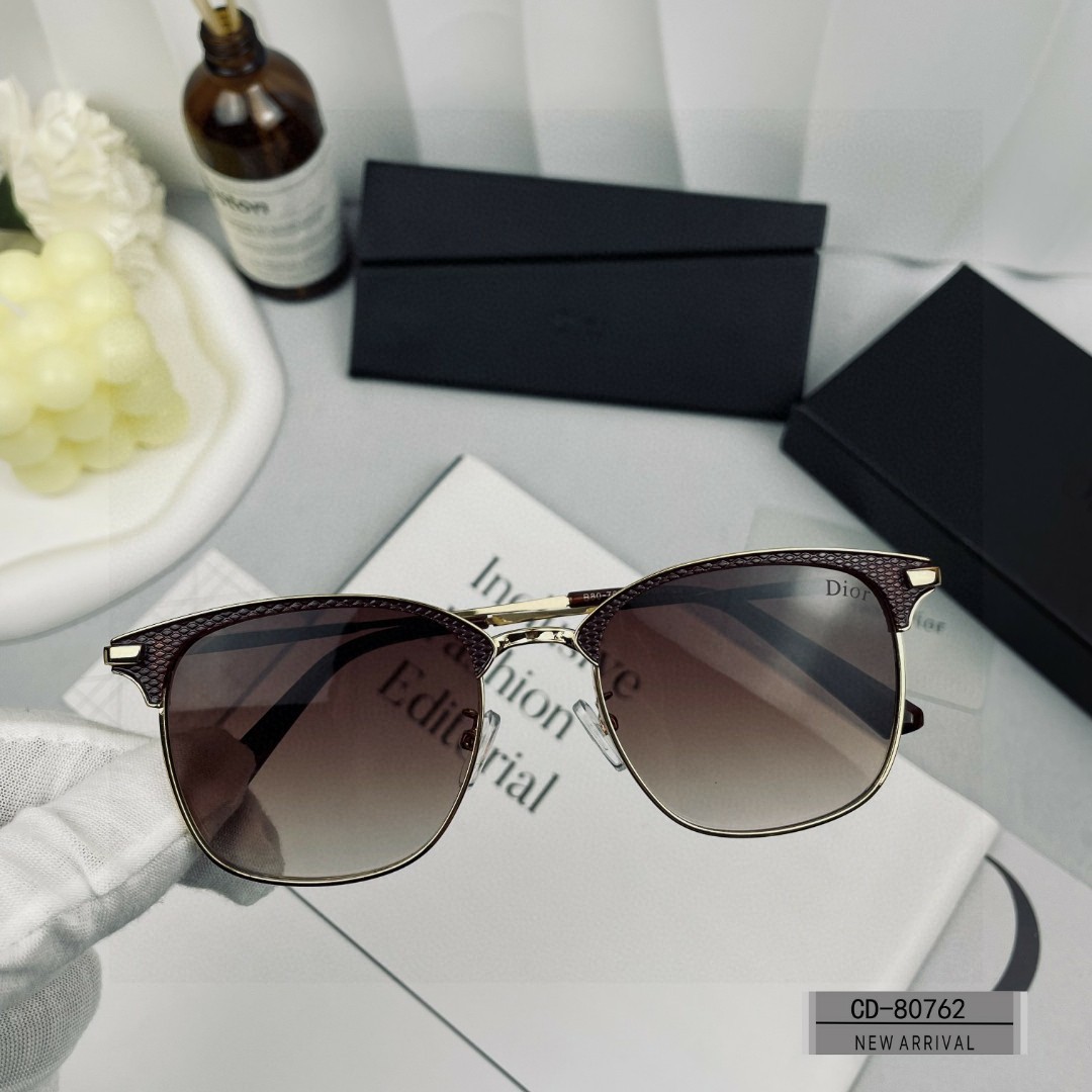 Dior-Stainless steel polarized Sunglasses