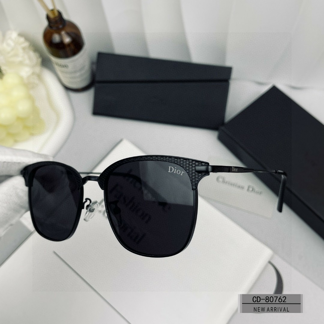 Dior-Stainless steel polarized Sunglasses