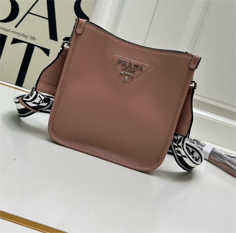Prada-Leather mini shoulder bag