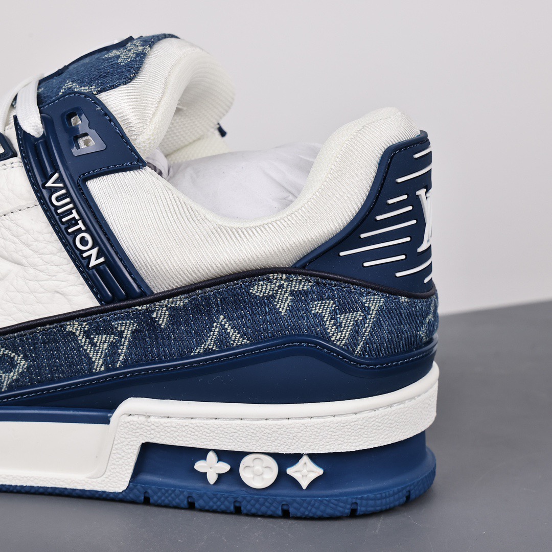 LV-Trainer Sneaker Low Retro Casual Sports Culture Versatile Basketball Board Shoes