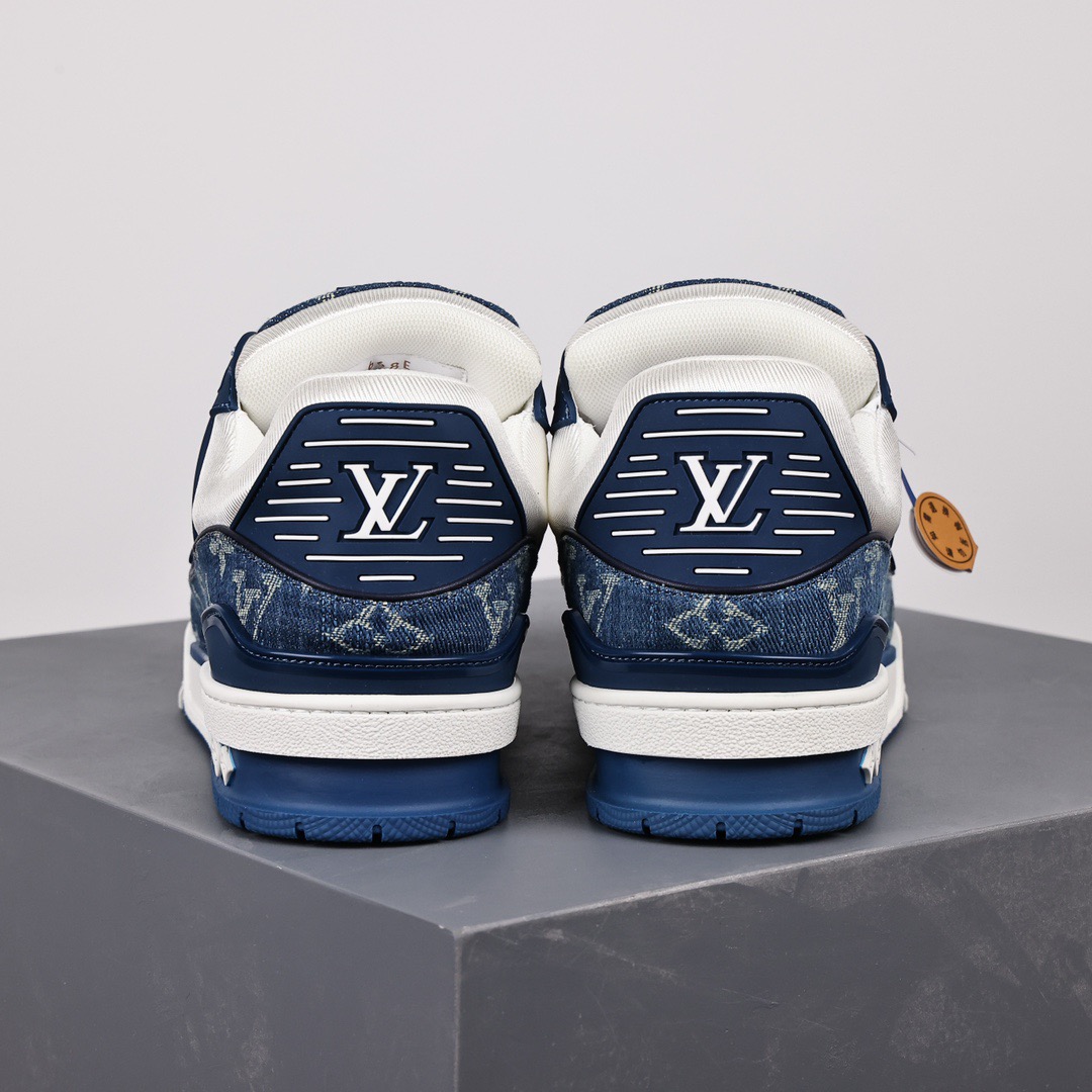 LV-Trainer Sneaker Low Retro Casual Sports Culture Versatile Basketball Board Shoes