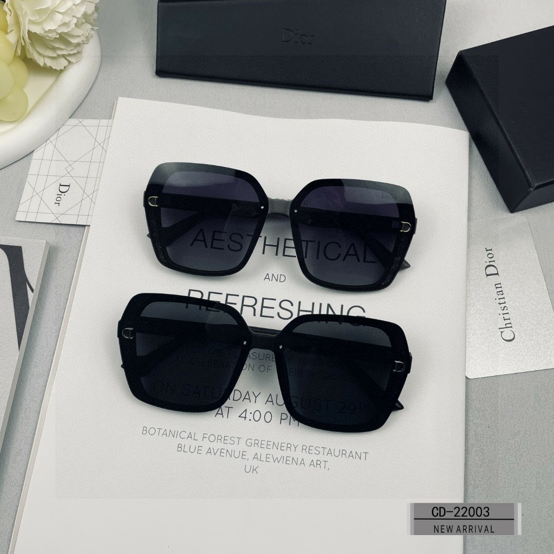 Dior-Polarized Lens Box Sunglasses