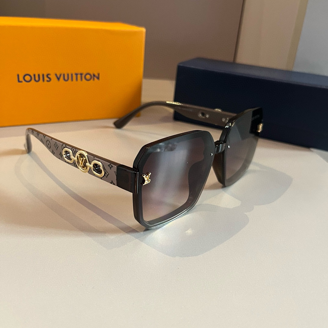 LV -Box Men's and Women's Same Style Sunglasses