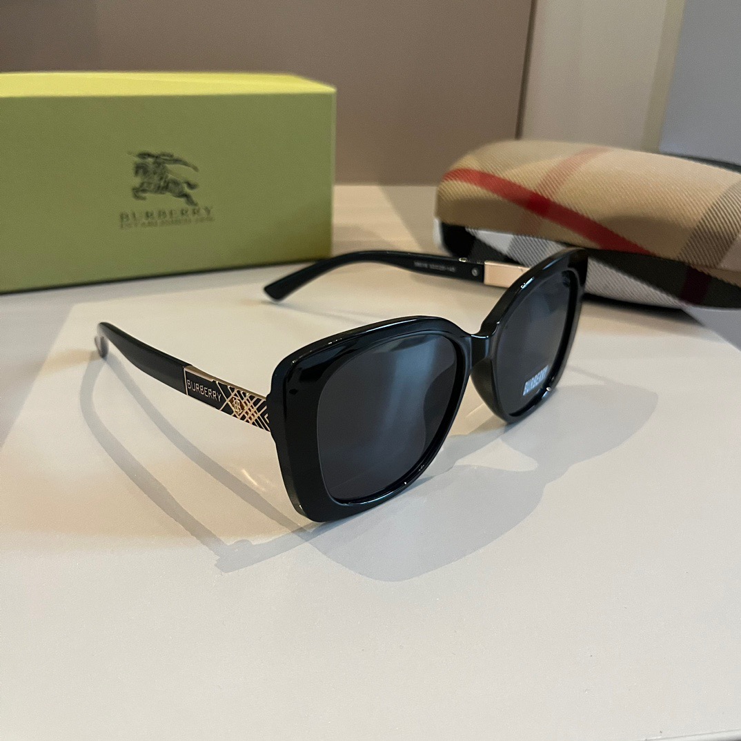 Burberry-2024 new round frame sunglasses