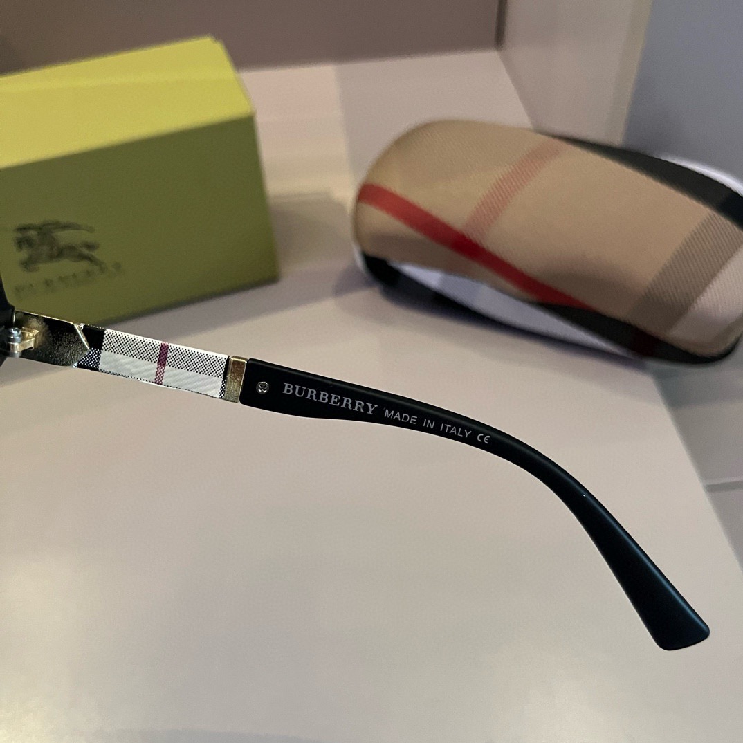 Burberry-2024 new unisex square sunglasses
