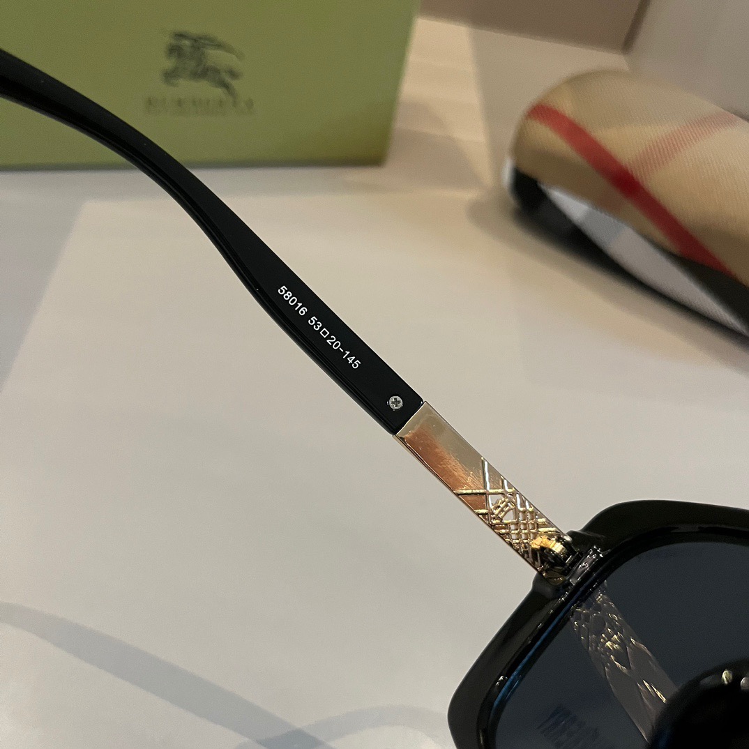 Burberry-2024 new round frame sunglasses