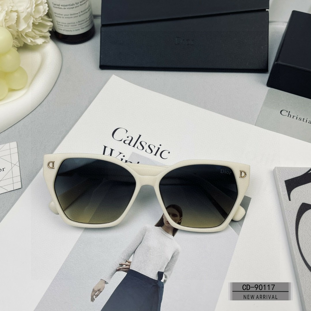 Dior-Small round frame versatile Sunglasses