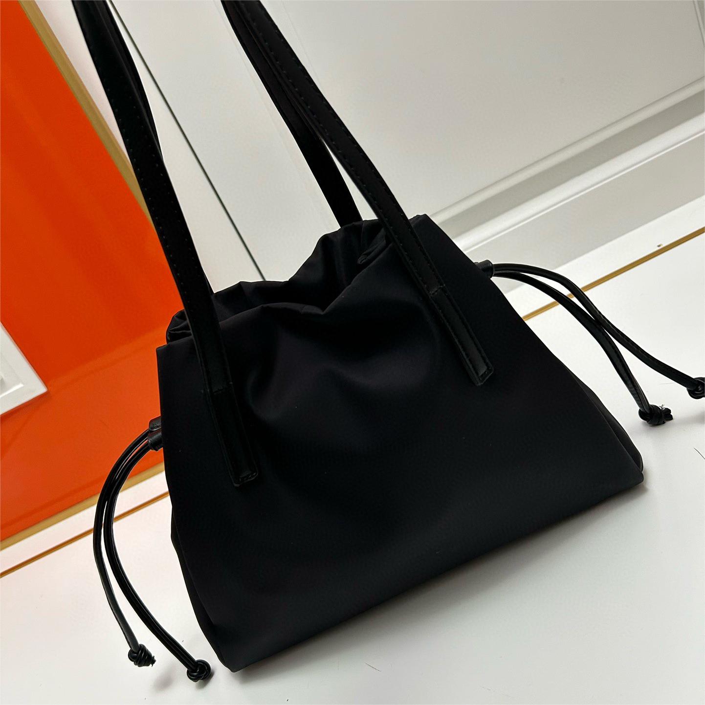 Prada-Drawstring Cloud Bag