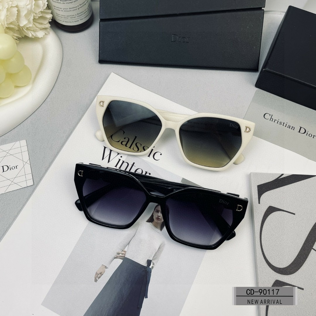 Dior-Small round frame versatile Sunglasses