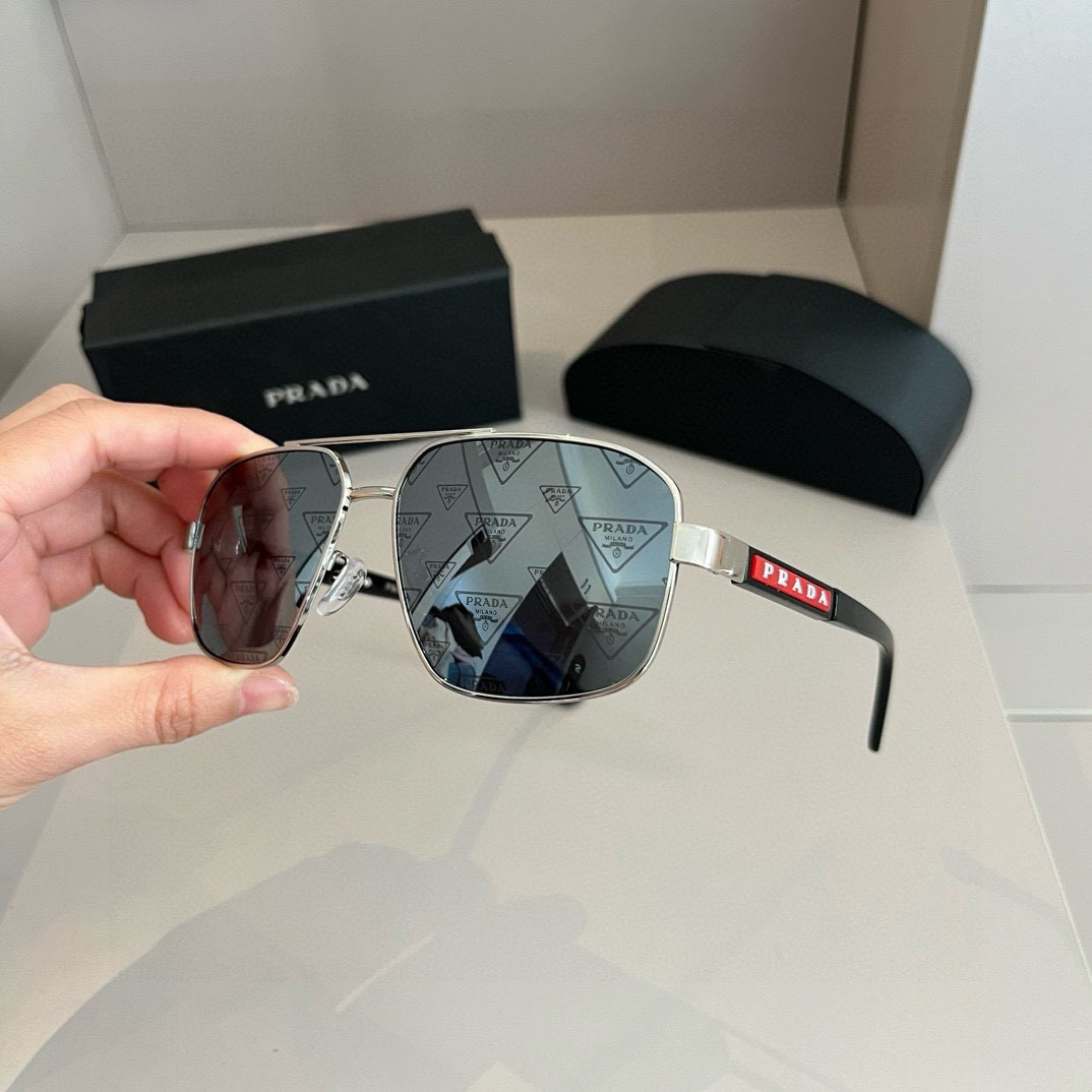 Prada-Men's Versatile Polarized Sunglasses