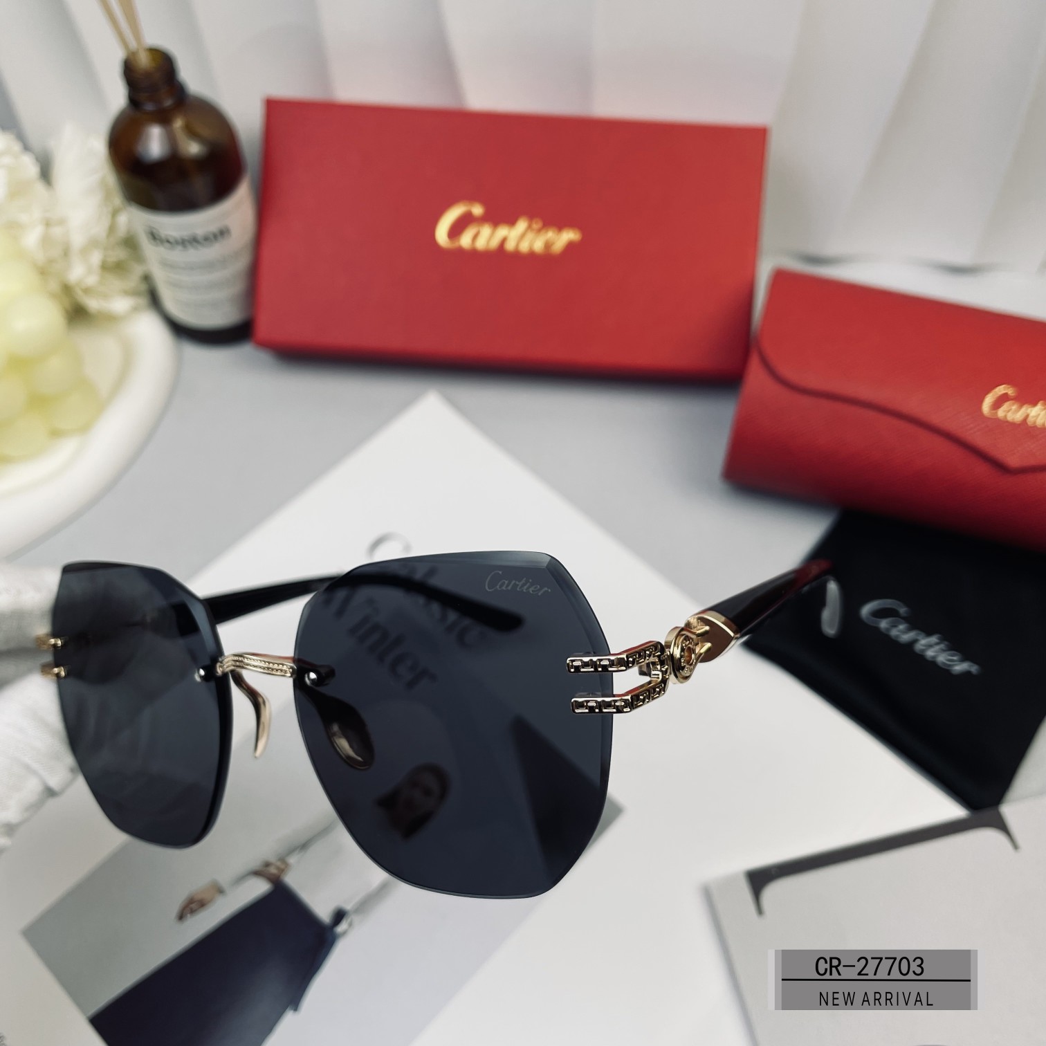 Cartier-Women's Frameless Sunglasses