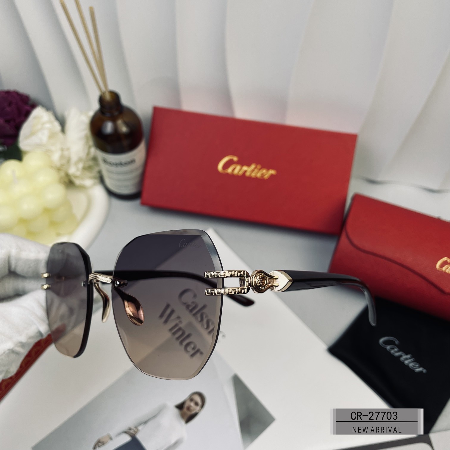 Cartier-Women's Frameless Sunglasses