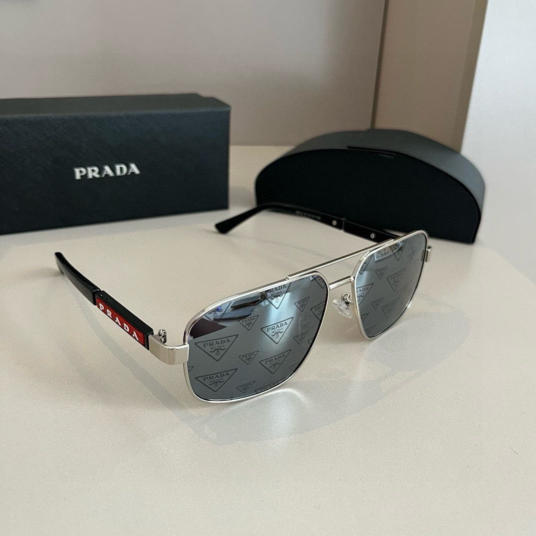 Prada-Men's Versatile Polarized Sunglasses