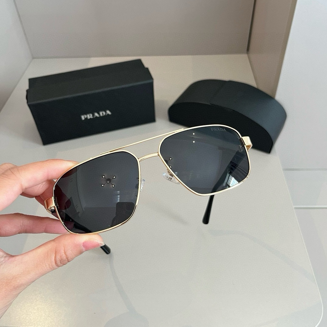 Prada-high-end fashionable versatile men's sunglasses