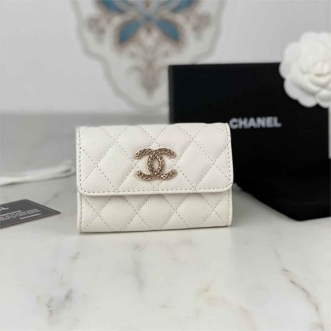 Chanel-Ball patterned large capacity card bag
